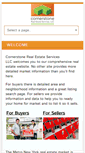 Mobile Screenshot of cornerstonemyhome.com